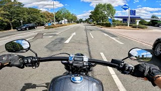 Harleydavidson Breakout Morning Ride  Pure Engine Sound