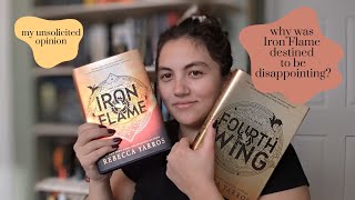why Iron Flame was disappointing (and the problem with romantasy)