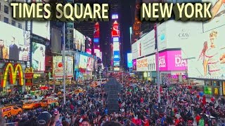 Times Square, New York - Day & Night 4K