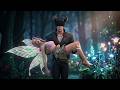 MONSTER PRINCE IN LOVE WITH A FAIRY GIRL 🖤🧚🏻&zwj;♀️EP.2 Enchanted by Nature - SIMS 4 LOVE STORY