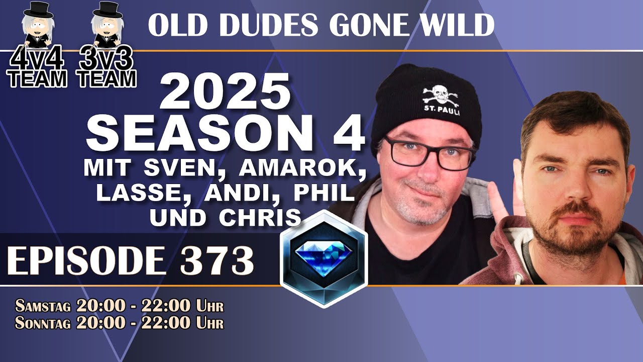 [GER] Old Dudes Gone Wild: StarCraft 2 Team Games mit alten Leuten xD