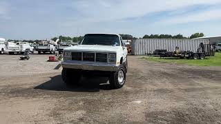 1987 GMC SIERRA 4x4 PICKUP TRUCK-250259