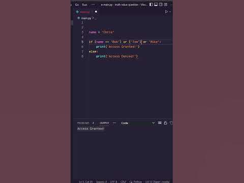 Why Is Python Not Pythoning?? #python #coding #programming - YouTube image.
