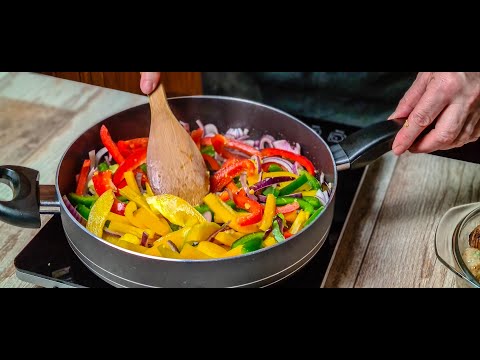 How To Prepare Meatballs with Peppers (DELICIOUS!) - YouTube