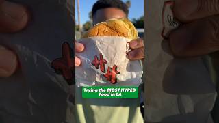 Trying 3 of the most HYPED Foods in LA foodie foodvlog losangeles food foodblogger la burger