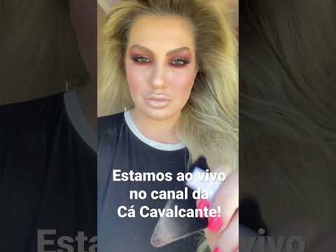 Estamos ao vivo no canal da Cá Cavalcante!!!