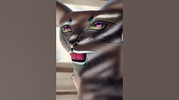 Crazy Trend…Stable Diffusion…creepy Deforum #cat #shorts #stablediffusion #deforumdiffusion #loopsie