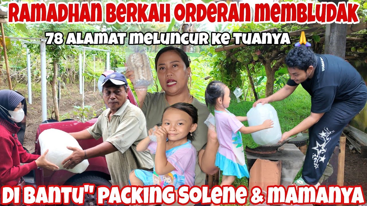 RAMADHAN BERKAH‼️ORDERAN KERUPUK DAN KUE MEMBLUDAK || BERMACAM