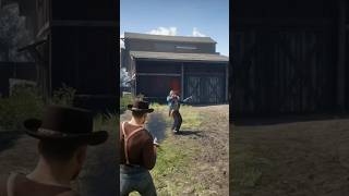 Brutal QuickDraw | No DeadEye #shorts #rdr2