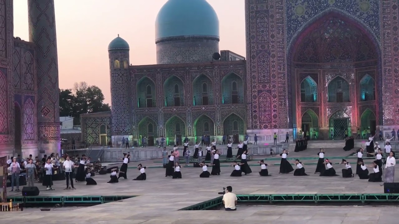 Uzbekistan historical Registan music festival