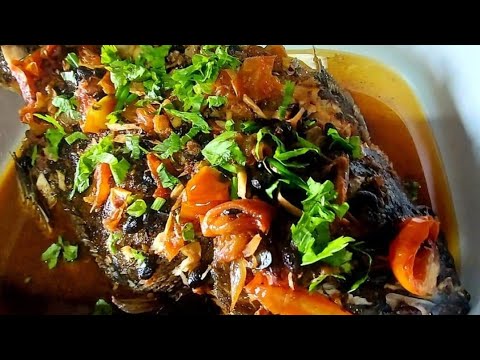 Tinausihang tampal | sole fish with black beans @kuyayulscooking3512