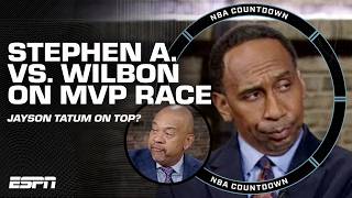 Stephen A. Smith \& Michael Wilbon GET INTO IT over the MVP debate! | NBA Countdown