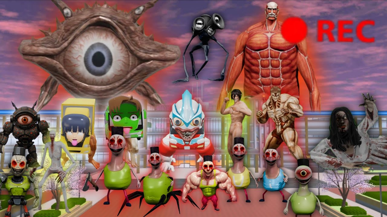 HAMMOD HABIBI and ANOMALI attacked when Christmas😱😱ll Sakura School Simulator 