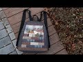 퀼트배낭 퀼트가방 만들기 │ Patchwork Quilted Backpack │ How To Make DIY Crafts Tutorial