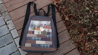 퀼트배낭 퀼트가방 만들기 │ Patchwork Quilted Backpack │ How To Make DIY Crafts Tutorial