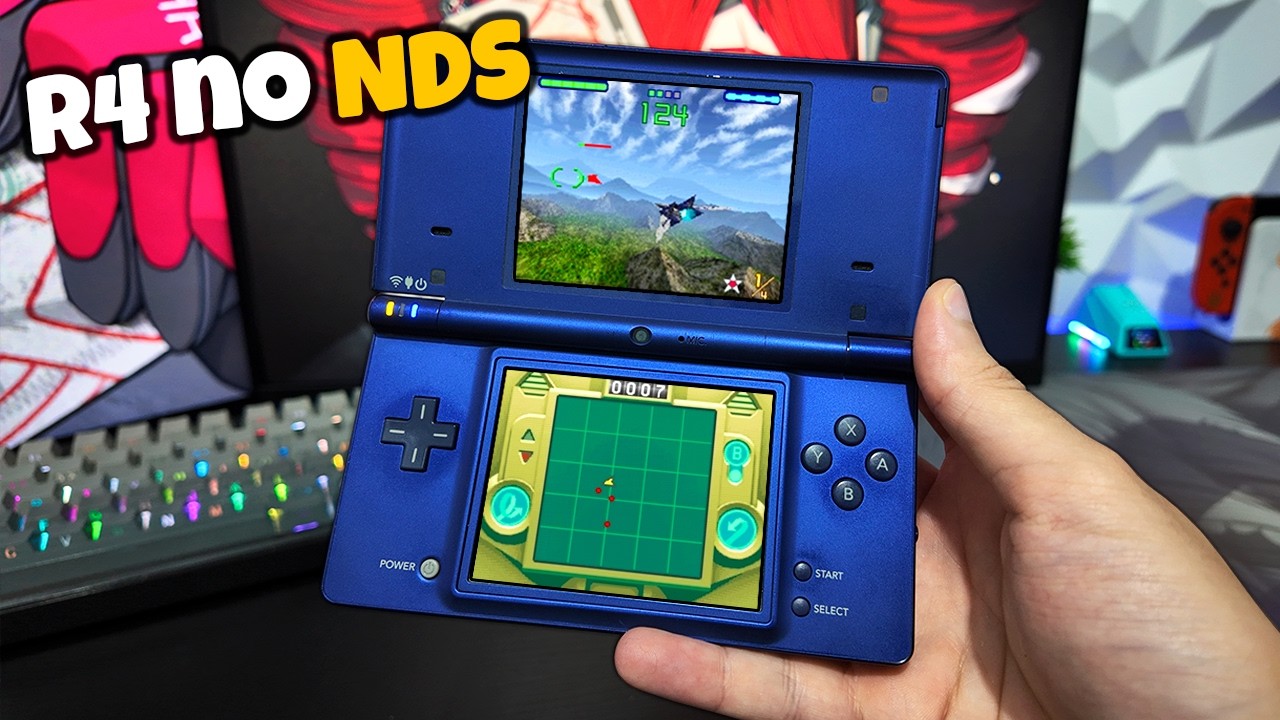 Testando Jogos no meu Nintendo DS em 2026! (com R4) - YouTube