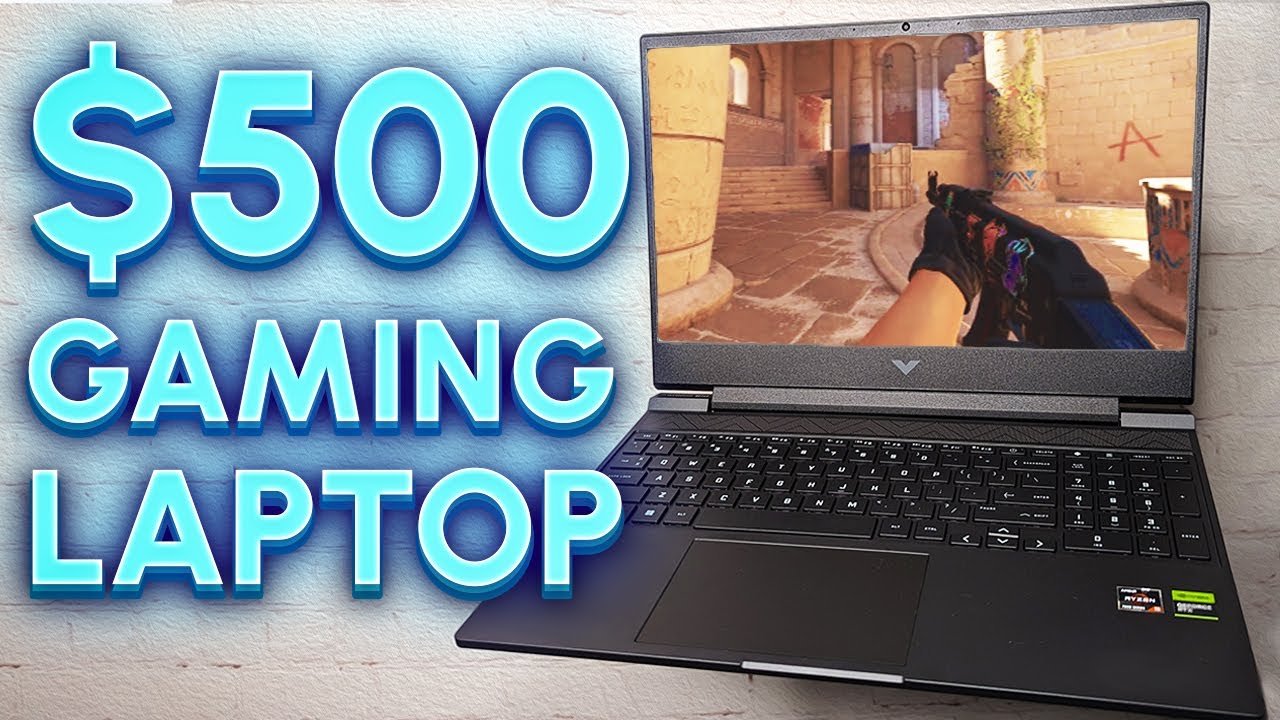  HP Victus 15 Gaming Laptop 15.6 FHD IPS 144Hz AMD 7000 Ryzen 5  7535HS (Beats i7-11800H) GeForce RTX 2050 4GB Graphic Backlit USB-C B&O  Win11 Black + HDMI Cable (8GB RAM