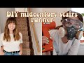 HOME VLOG - I TRIED FITTING MY OWN STAIRS RUNNER CARPET | LUCY WOOD