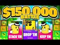 The ultimate 150000 dropem vs stackem battle