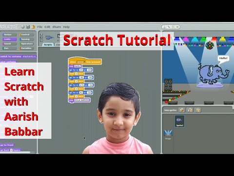Learn Scratch | Block Coding |Coding for Kids | Scratch Tutorial - 2 | Aarish Babbar