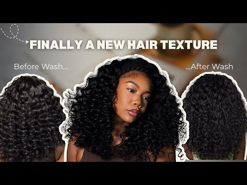 FINALLY A NEW HAIR TEXTURE... I'M IN LOVE! | Kinky Loose Wave | OMGHERHAIR