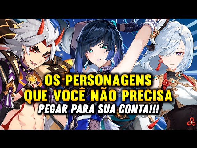 oi, gente! tudo bem?! sou meio iniciante no genshin e não conheço