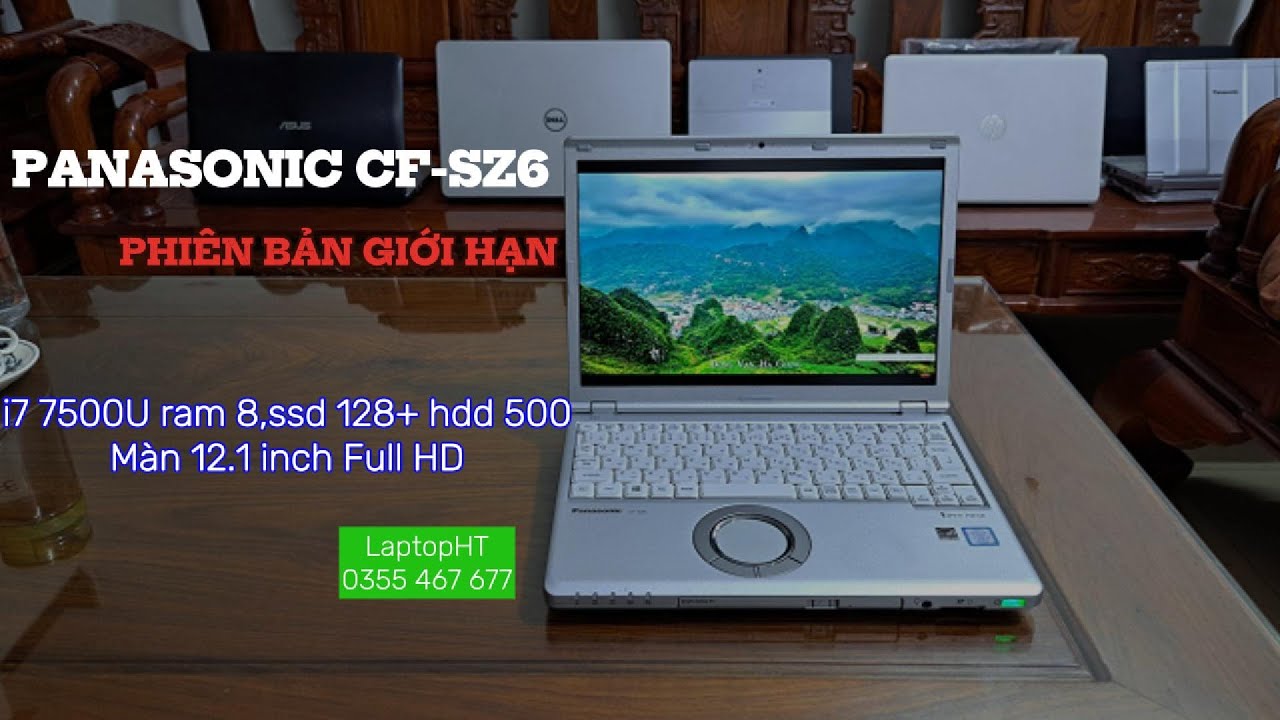 Panasonic CF-sz6 Bản full option i7 77500U/ram 8/ssd 128+hdd 500