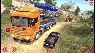 Offroad Car Transporter Trailer Truck Games 2018 Android Gameplay screenshot 5