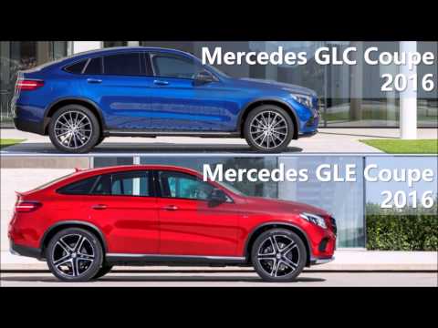 2016 Mercedes Glc Coupe Vs 2016 Mercedes Gle Coupe