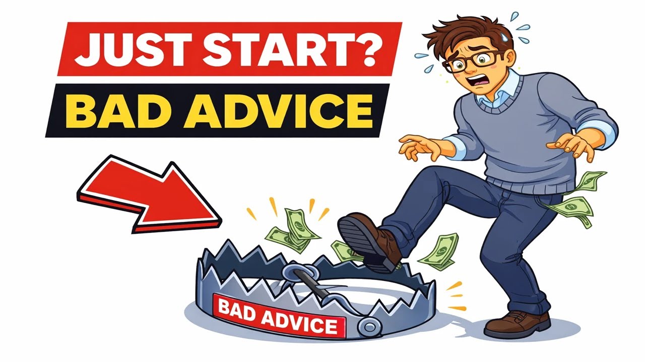 Why Just Begin Somewhere Is Terrible Financial Advice