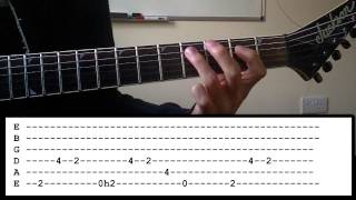 Video thumbnail of "Lazaretto -Guitar lesson-  Jack White"