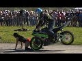 SEXY GIRL BIKE STUNT SHOW - GERMAN RACEWARS 2016