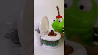 Overeating and toilet-clogged crong#toys #asmr #satisfying