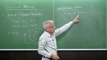 Lec11: Method of Weighted Residuals + Vector similarity_Part_1 #CH27SP #swayamprabha
