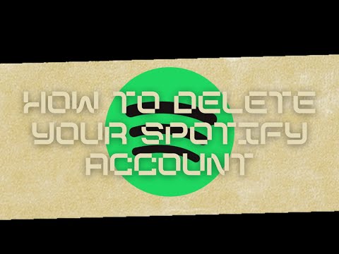 How to delete your Spotify account?