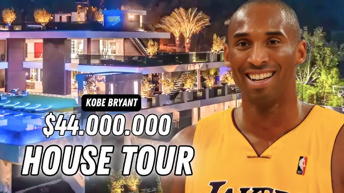 Inside Kobe Bryant's $44 Million Mansion: A Tour of His Luxurious Home -  YouTube
