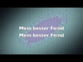 Stephan Weidner - Mein Bester Feind (LYRICS + HD)