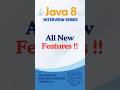 Top Java 8 Features Every Developer Must Know ⚡#shorts