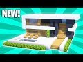Minecraft : How To Build a Small Modern House Tutorial (#20) (Minecraft House Tutorial)