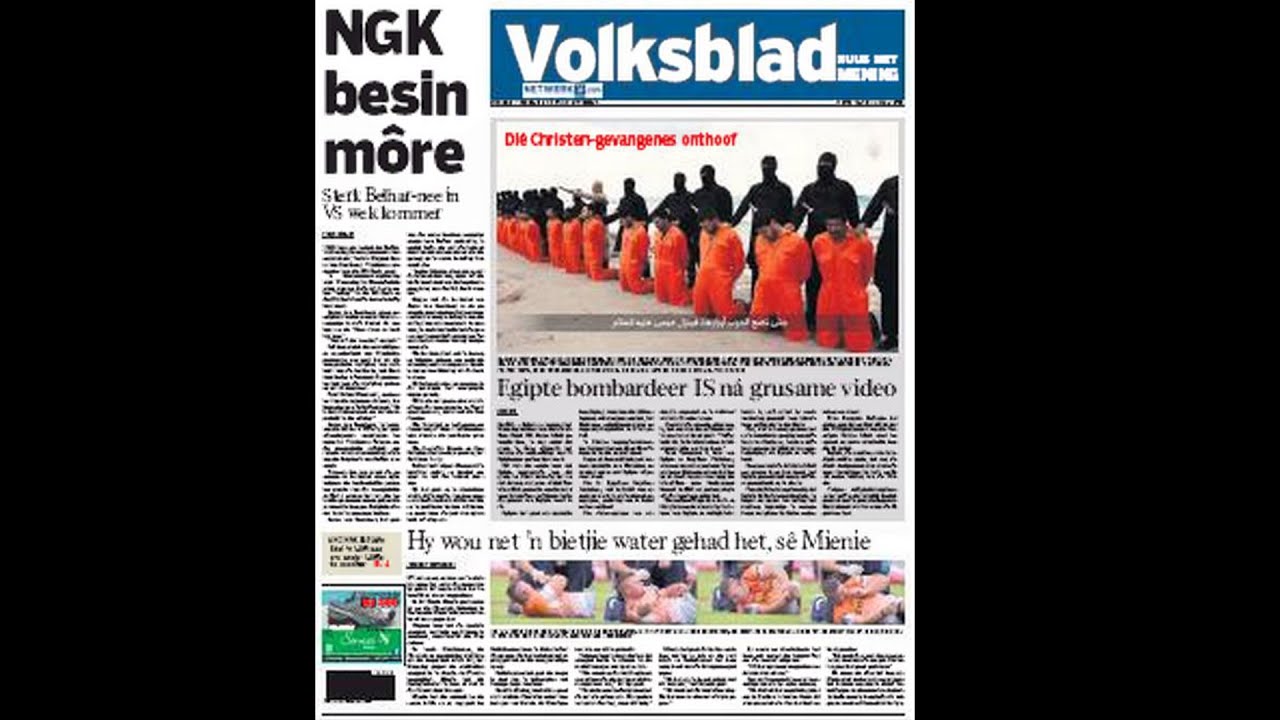 Newspaper Headlines 17 February