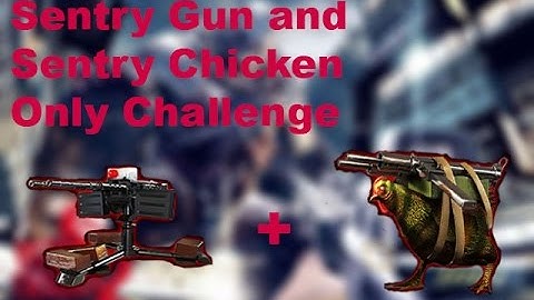 Dead Trigger 2 Challenge: Only Sentry Gun and Sentry Chicken