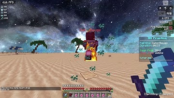 minecraft pvp in a nutshell