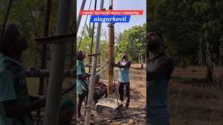 7.5 hp repair borewell moter removing