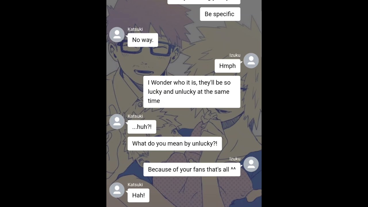 Confession Page ||BakuDeku|| BNHA/MHA Texting Stories
