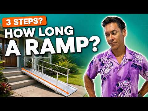 Damian explains how to choose ramp length for three steps