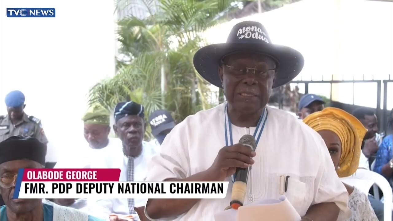 Bode George, Others Call For Equity In PDP Ahead Of Polls