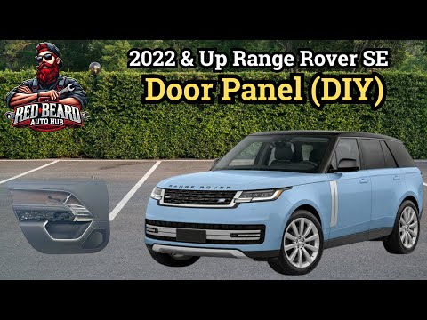 2025 Range Rover SE (L460) front door panel removal and reinstall