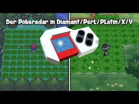 Der Pokéradar in Diamant/Perl/Platin/X/Y