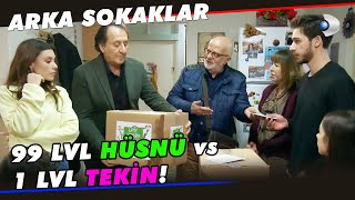 Hüsnü, Tekin'in İşini Baltaladı! - Arka Sokaklar 573. Bölüm @arkasokaklaryeni