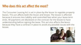 Consumer leasing act